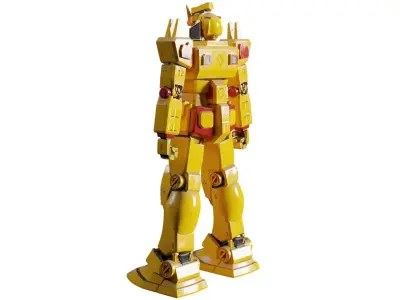 Giant Mecha Robot V3 Turbo 3D model