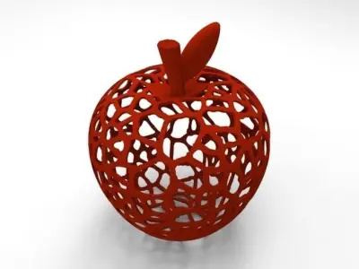 Voronoi Apple 3D print model
