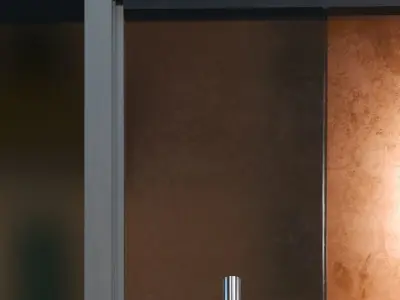 Entrance Copper pivot Door 3D model