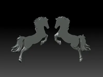 CNC HORSE 3D print model purchase