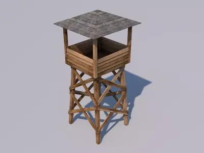 Watch Tower 3D model