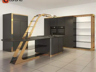 Kitchen 11 3D model