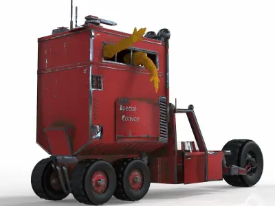Special convoy 3D model