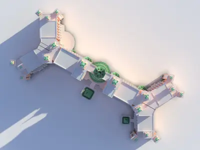 atlantis - Dubai 3D model