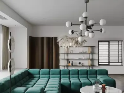  Minimalist style 3D model 3D model