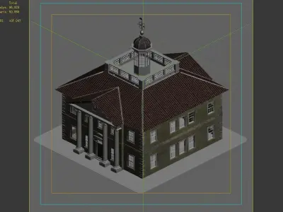 Different dimension - architecture - architecture 07 3D model