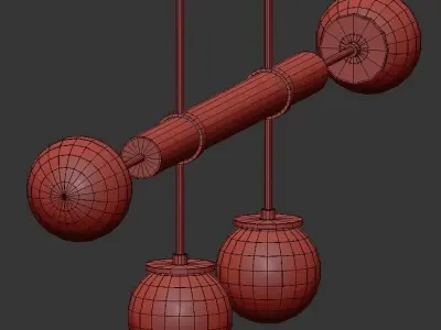 LIGHT OBJECT 020 3D model