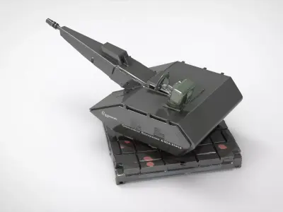 Skynex self propelled anti aircraft gun  3D model