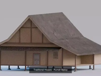 Traditional Houses - Bundle Edition 3D Model Pack