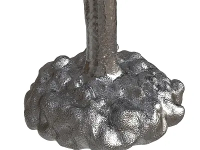 Vaughan designs truro twig floor lamp 3D model