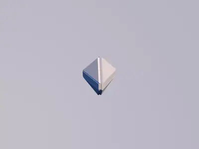 Sci Fi Object No12 - Pyramid Sphere Torus 2019 Low Poly 3D model