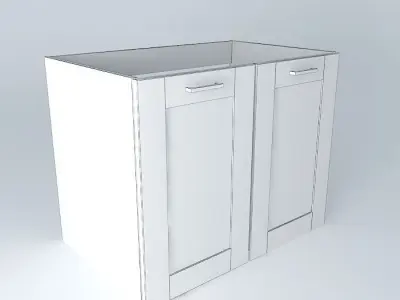 Kitchen cabinet BRW 3D model buy