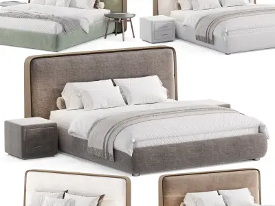 Giorgetti Frame bed 3D model