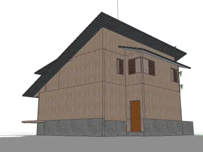 Creative Design-Holiday Cabin-077 3D model