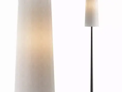 FALLON Forged-Iron Floor Lamp 3D model