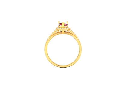 Women Ring  Render 3dm STL OBJ FBX Details 3D print model 187