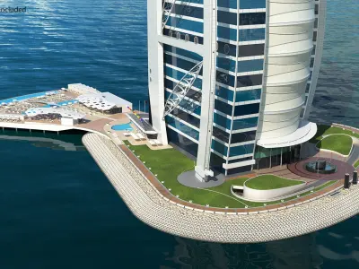  Burj Al Arab Luxury Hotel 