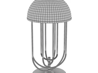 Turner table light 3D model