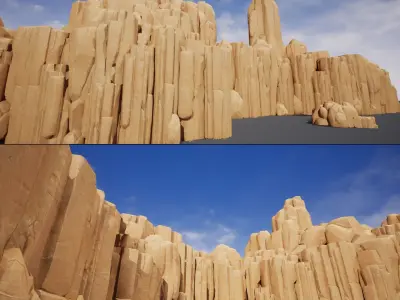 Stones and Rocks pack - game models Low-poly 3D model