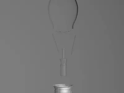 Realistic Lightbulb light bulb 3D model