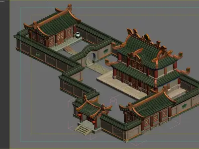Ancient Architecture 3D model