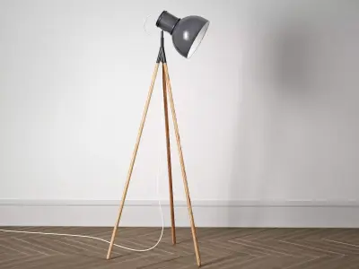 Industry Floor Lamp 3D model