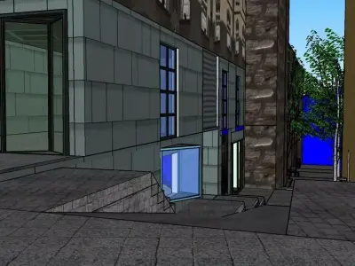 art street model 3D model