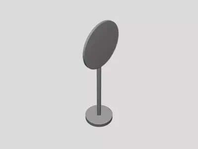 Traffic Sign - Geometry Only No Textures No Materials 3D model