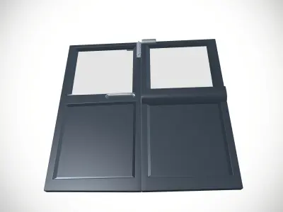 Iron Door Low-poly 3D model buy