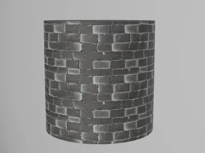 Rock Tile 4k Free 3D model