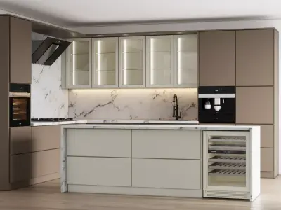 Kitchen 025 3D model