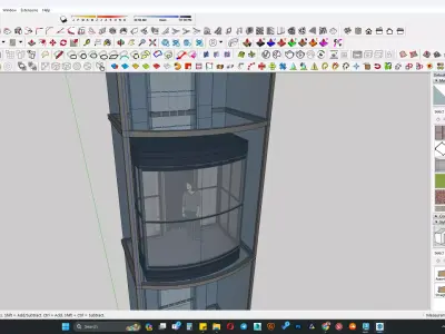lift area 3d model 3D model