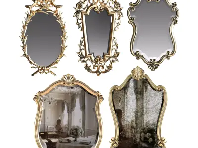 classical mirror set xx 3D model