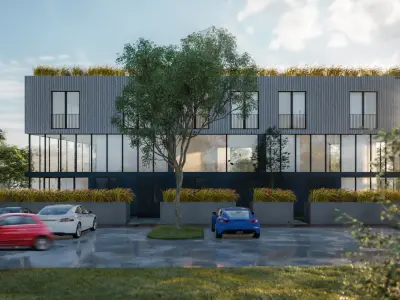 Residential building LUMION12 ARCHICAD SKETCHUP 3D model