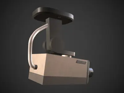 Security Camera Low-poly 3D model