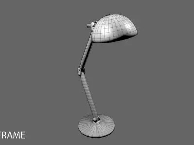 Balanced-arm Lamp 4 3D model