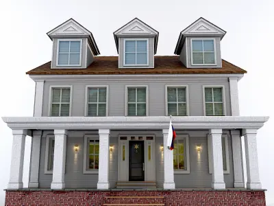 exterior classic 3D model