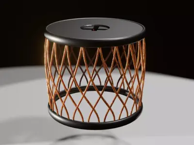 Back Yard Light Cover  3D print model buy