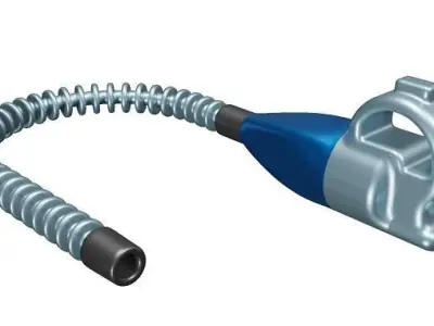 Fabulous Vacuum Cleaner Low-poly 3D model