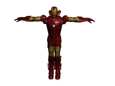 ironman avengers iron man 3D model