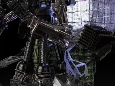 Sci Fi - Robot 3D model