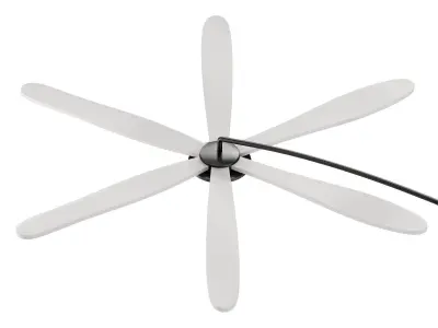 roche bobois libellule floor lamp 3D model