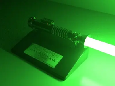 Luke Skywalker Lightsaber Return Of The Jedi Low-poly 3D model