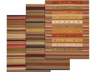 Rug Set 181 3D model