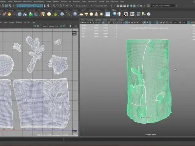 Tree log 02 3D model
