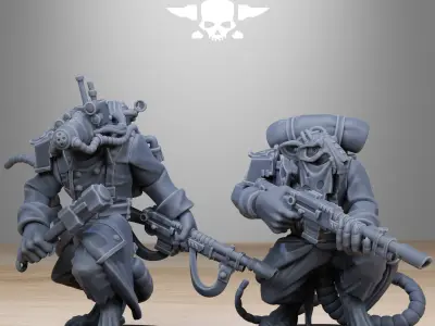 GrimGuard Raticus 3D print model