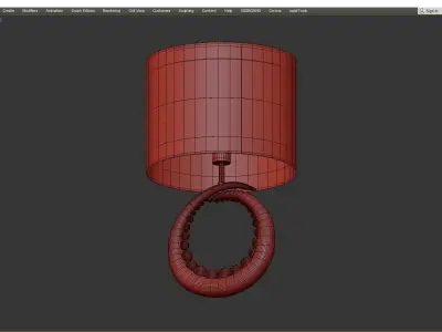  Eternity Table Low-poly 3D model