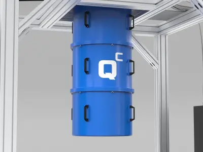 Quantum Computer 3D model