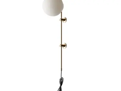 Plug in wall sconce neckless  from LUX Lighting USA 3D model