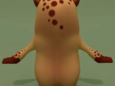 Monster Sweetie Alan 3D model